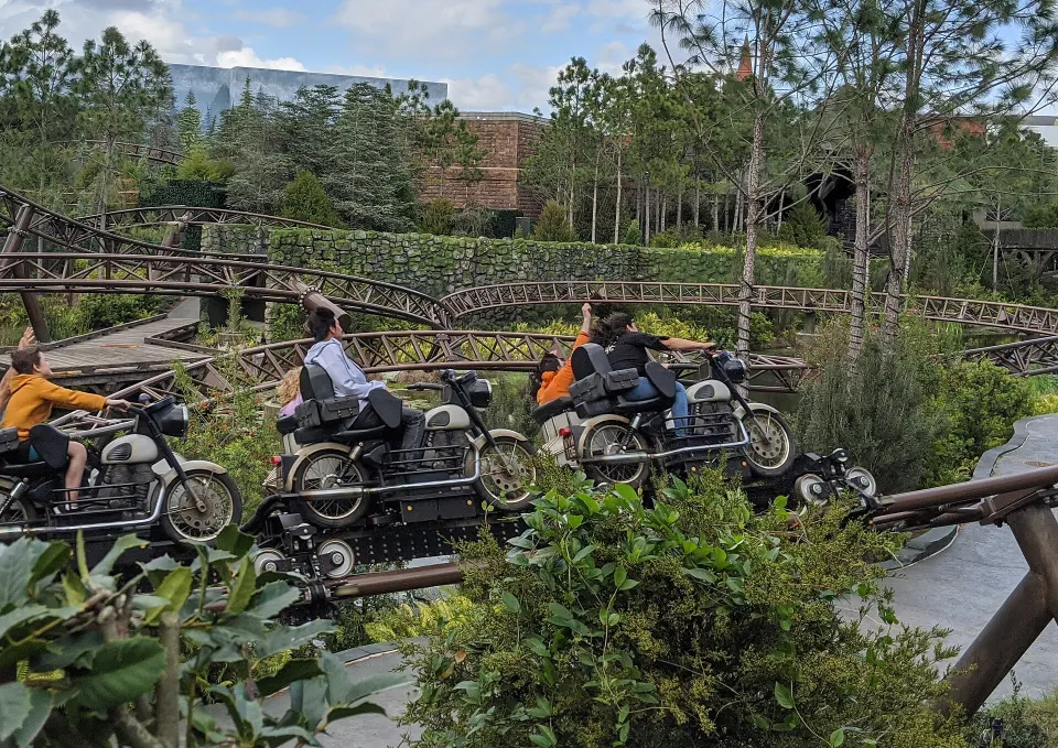 Entrada da Hagrid's Magical Creatures Motorbike Adventure no Islands of Adventure